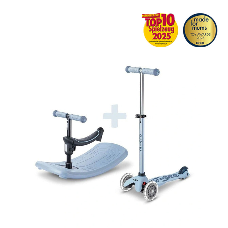 Micro - Mini Micro Deluxe 6合1 Rock & Go 成長型LED滑板車套裝 (1-6歲)