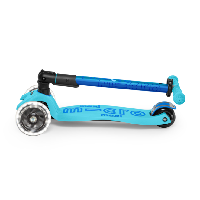 Maxi Micro Deluxe Foldable LED Scooter (5 - 12 years)