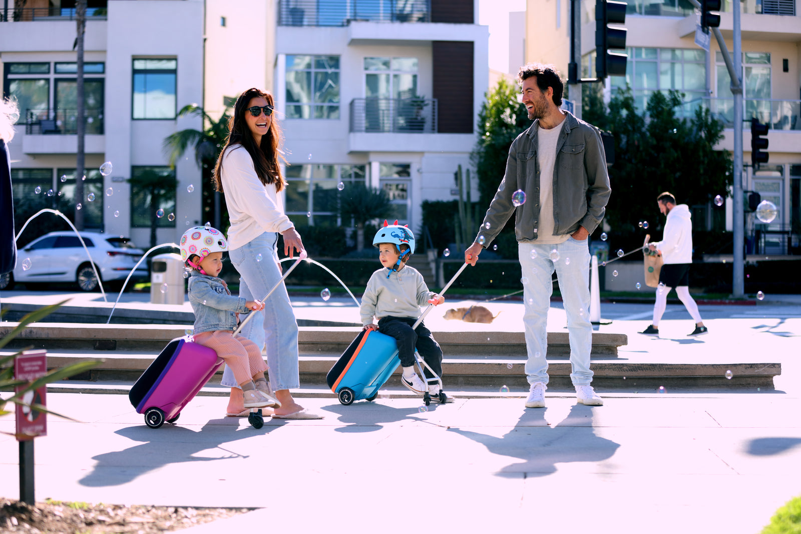 Go shopping and travel