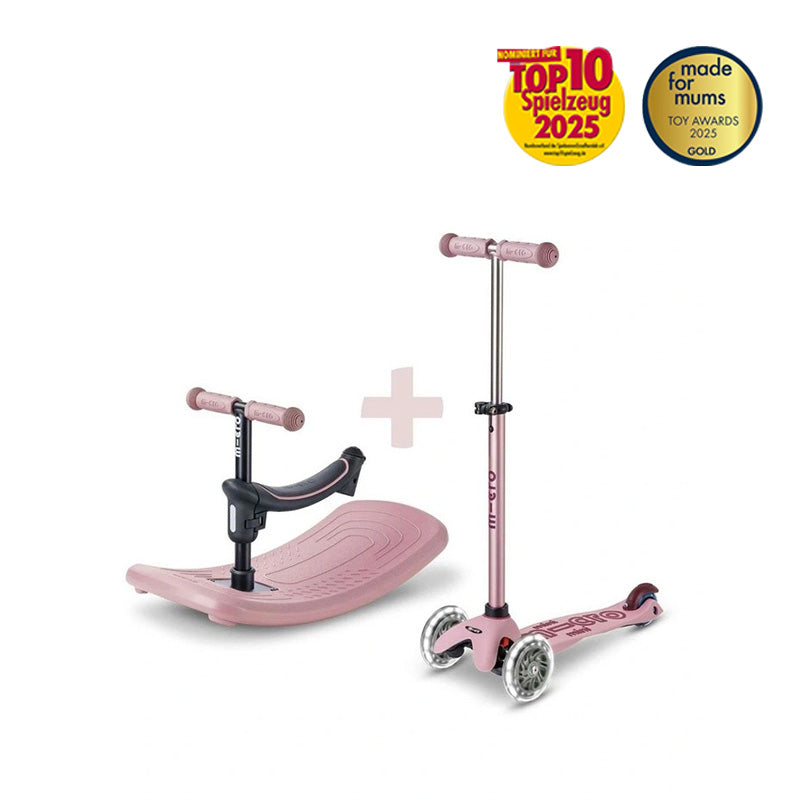 Micro - Mini Micro Deluxe 6-in-1 Rock & Go LED Scooter (1-6 years)