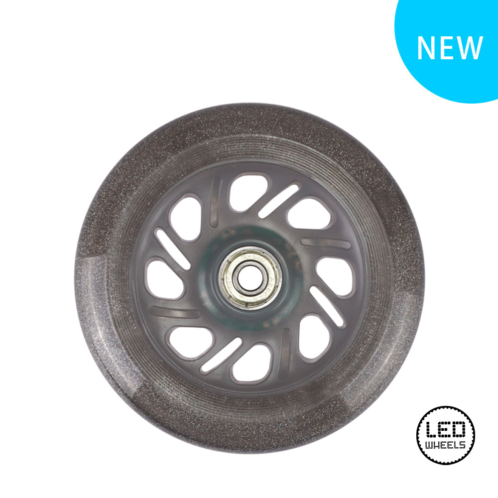 120mm LED Moon Wheels black crystal