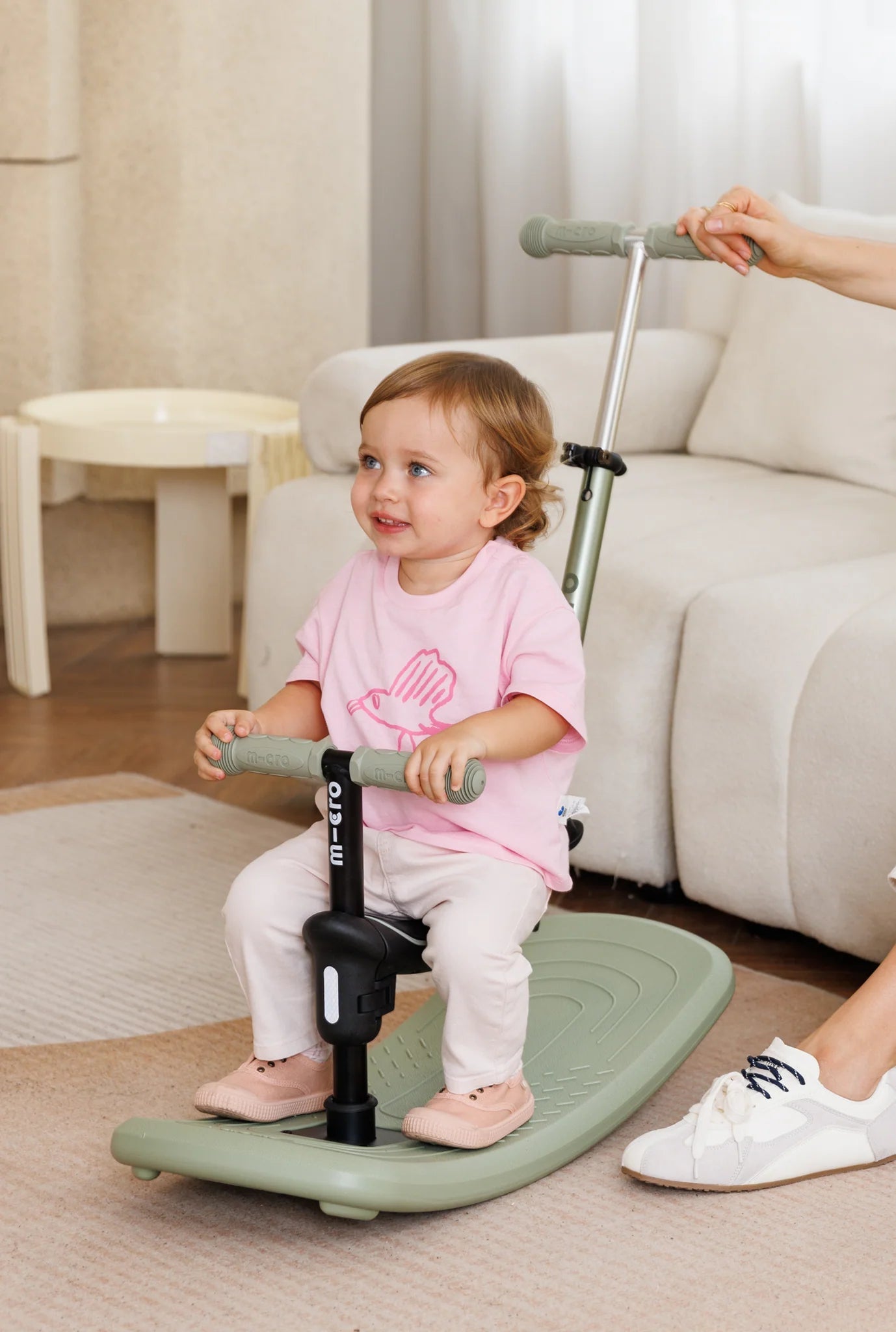 Micro - Mini Micro Deluxe 6-in-1 Rock & Go LED Scooter (1-6 years)