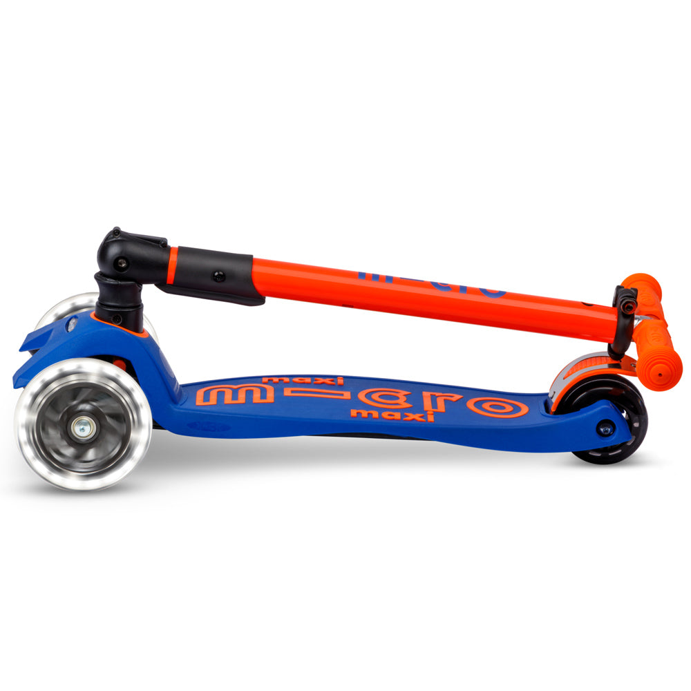 Maxi Micro Deluxe Foldable LED Blaze Orange