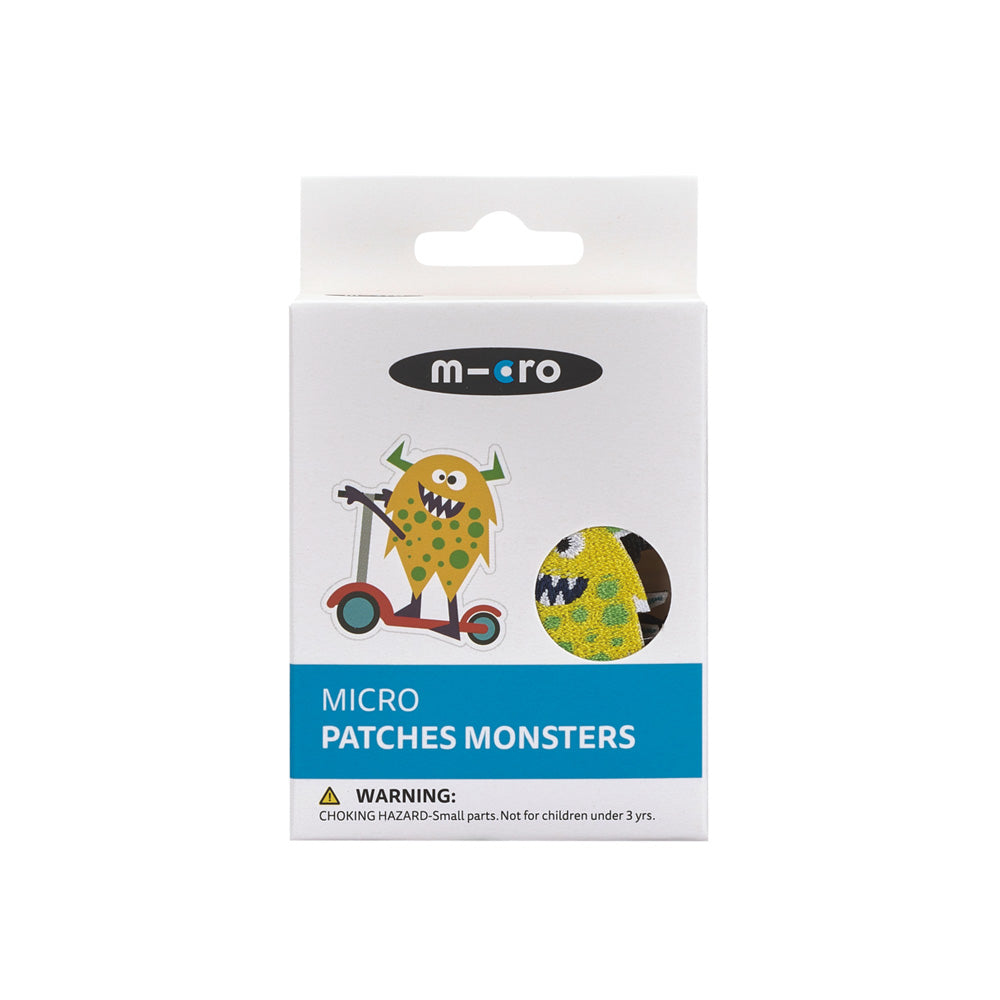 Micro Velcro Patch Set Monsters *NEW
