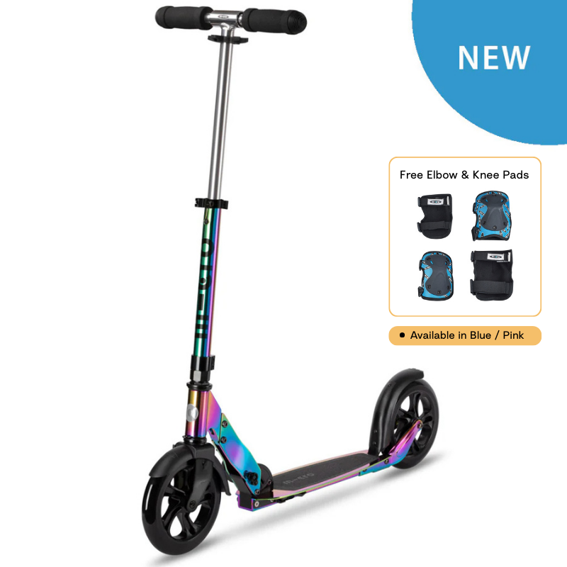 Micro Classic 滑板車 + 護肘與護膝組