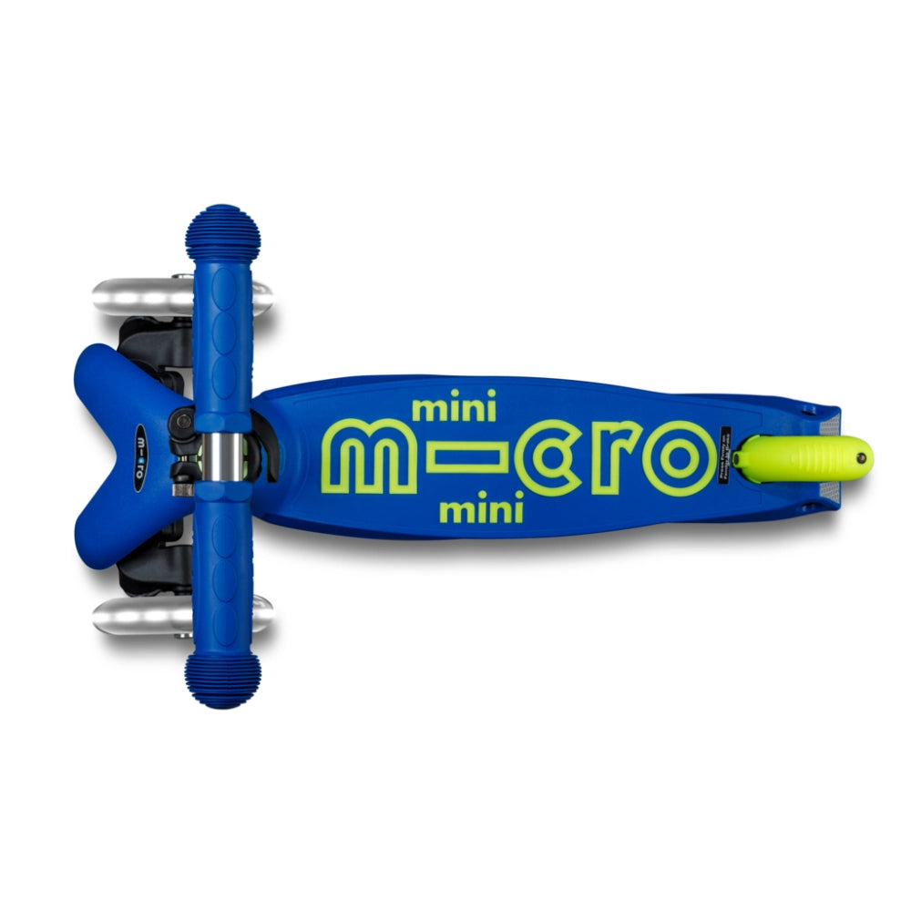 Mini Micro Deluxe Foldable Neon Scooter LED (2-5 years)