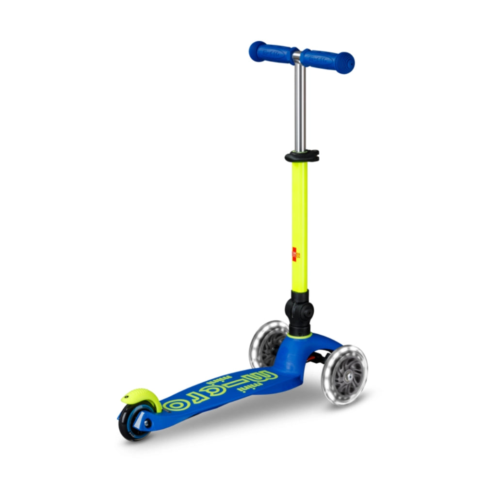 Mini Micro Deluxe Foldable Neon Scooter LED (2-5 years)