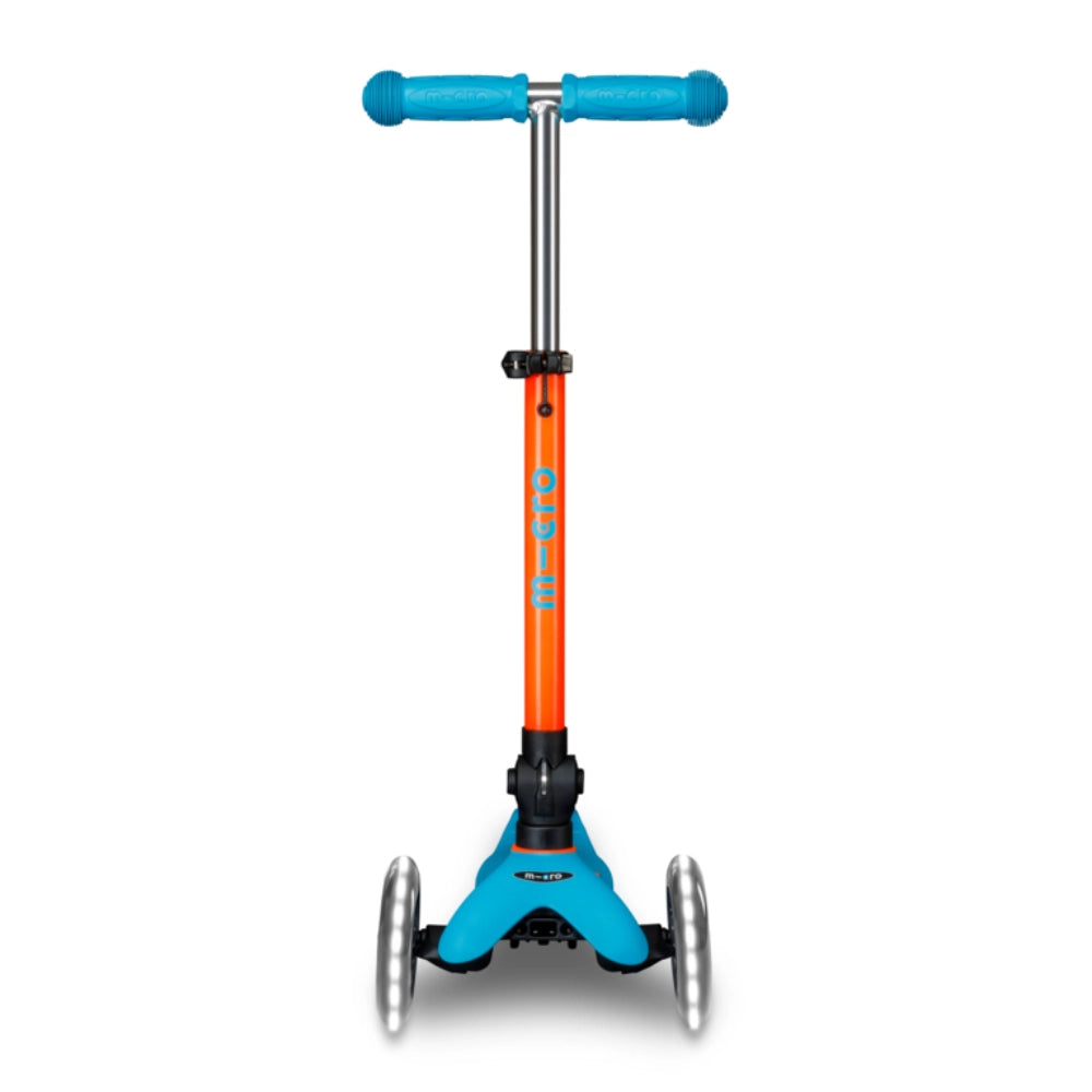 Mini Micro Deluxe Foldable Neon Scooter LED (2-5 years)