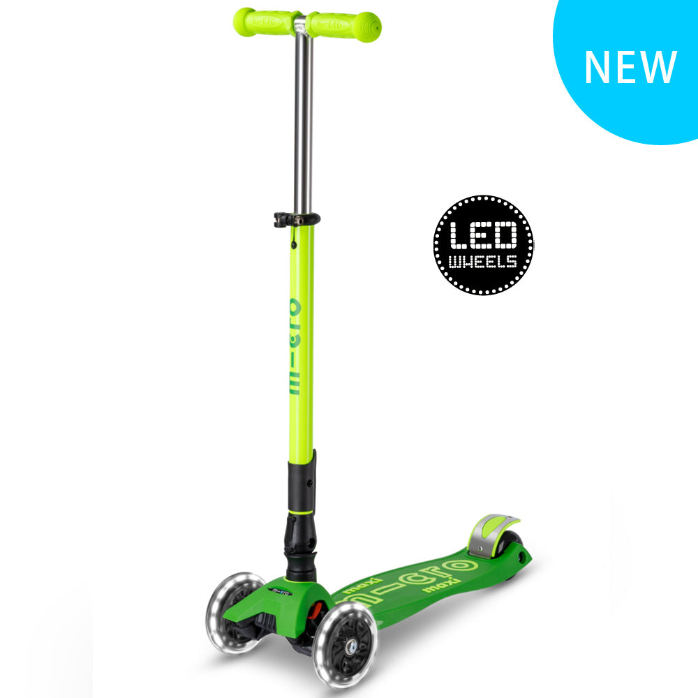 Maxi Micro Deluxe Foldable LED Parrot Green