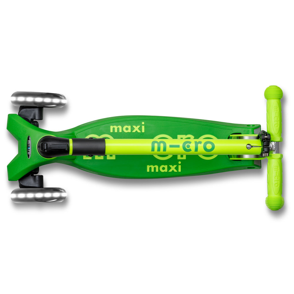 Maxi Micro Deluxe Foldable LED Parrot Green