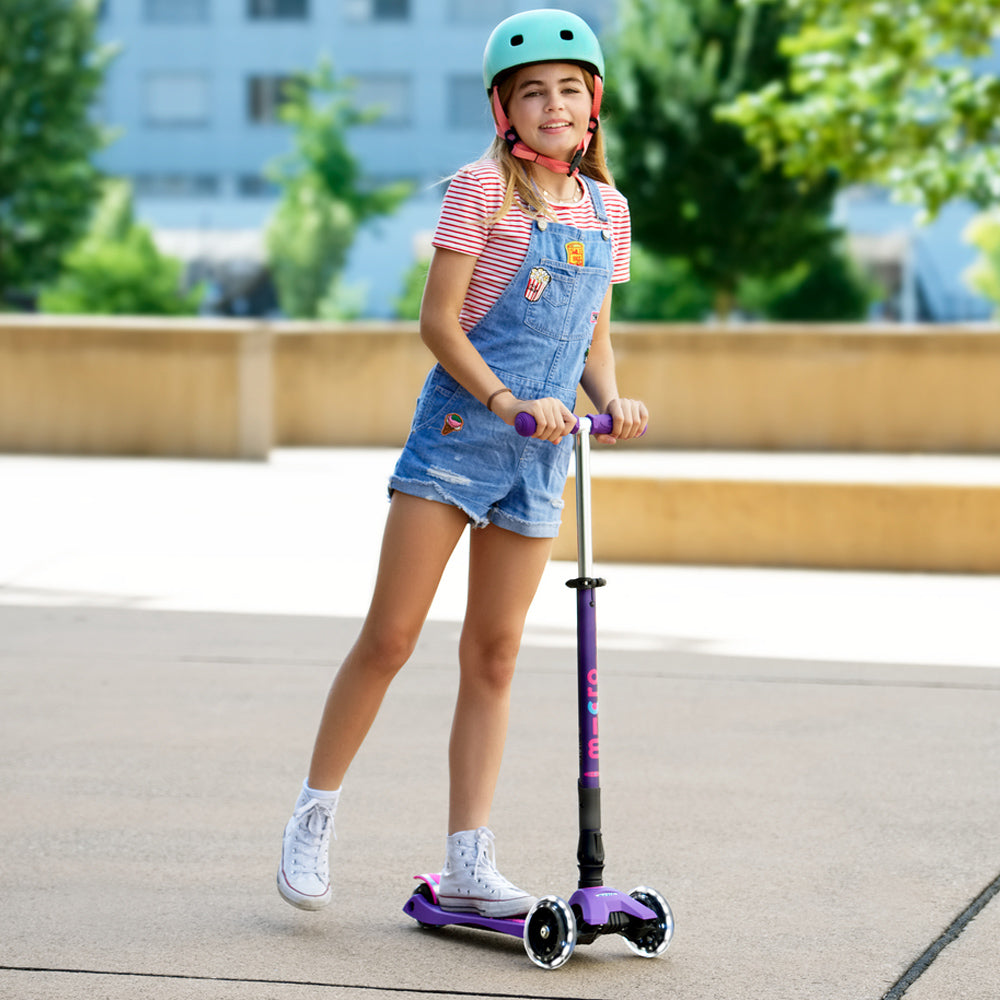 Maxi Micro Deluxe Foldable LED Purple