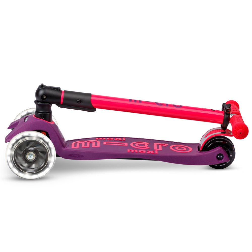 Maxi Micro Deluxe Foldable LED Scooter (5 - 12 years)