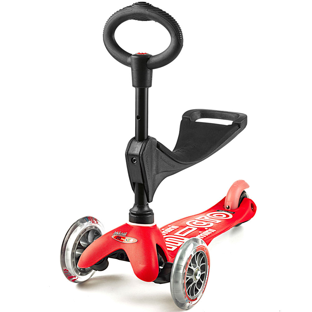 Mini Micro 三合一豪華滑板車 紅色