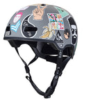 Micro Helmet Sticker