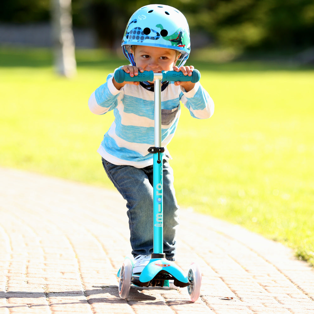 Mini Micro 三合一豪華滑板車 水藍