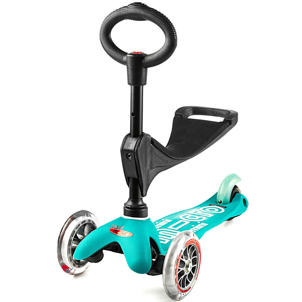 Mini Micro 三合一豪華滑板車 水藍