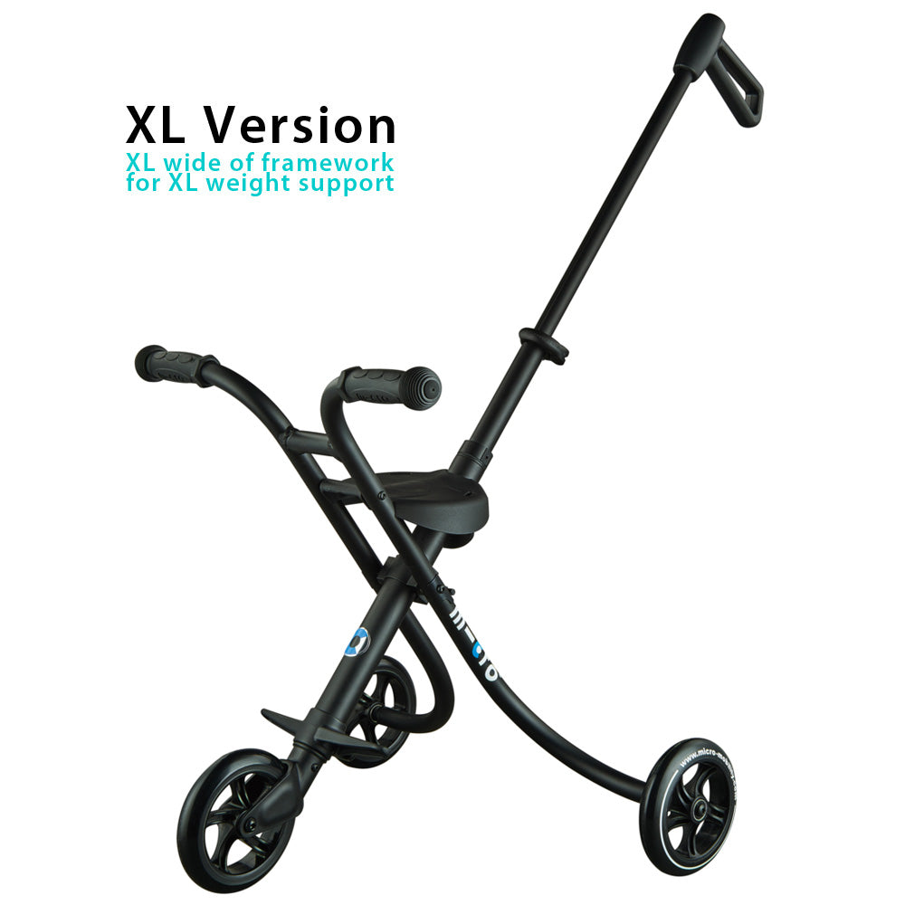 Micro Trike XL Black – Micro Scooters Hong Kong