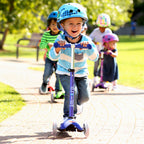 Mini Micro 三合一豪華滑板車 藍