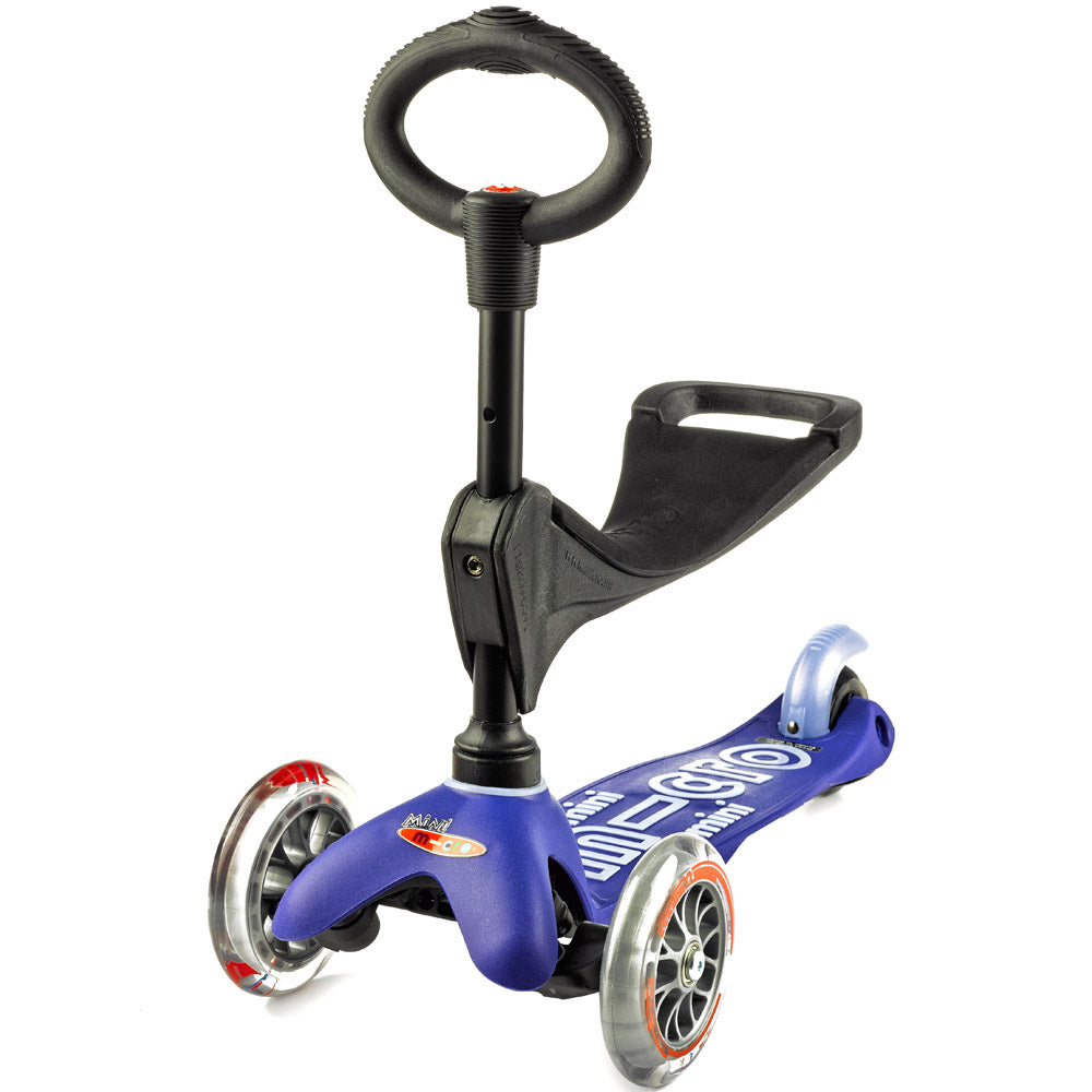 Mini Micro 三合一豪華滑板車 藍