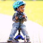 Mini Micro 三合一豪華滑板車 藍