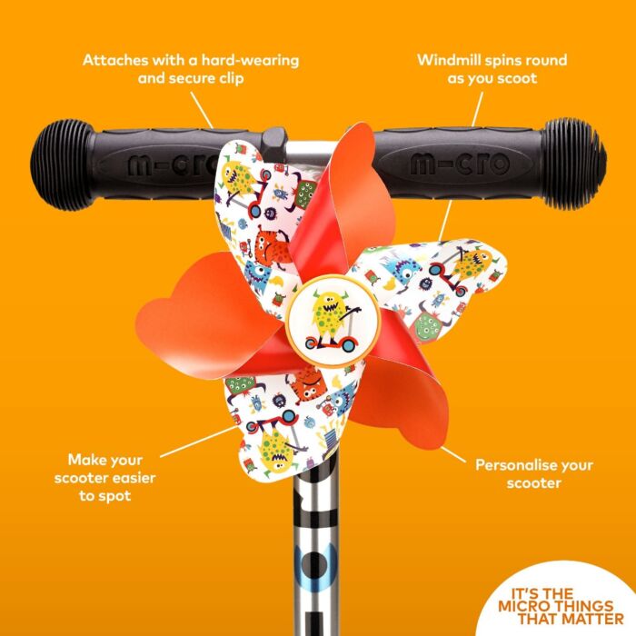 Scooter Windmill Monster
