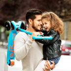 Maxi MicroDeluxe 滑板車基礎版(加勒比海藍)