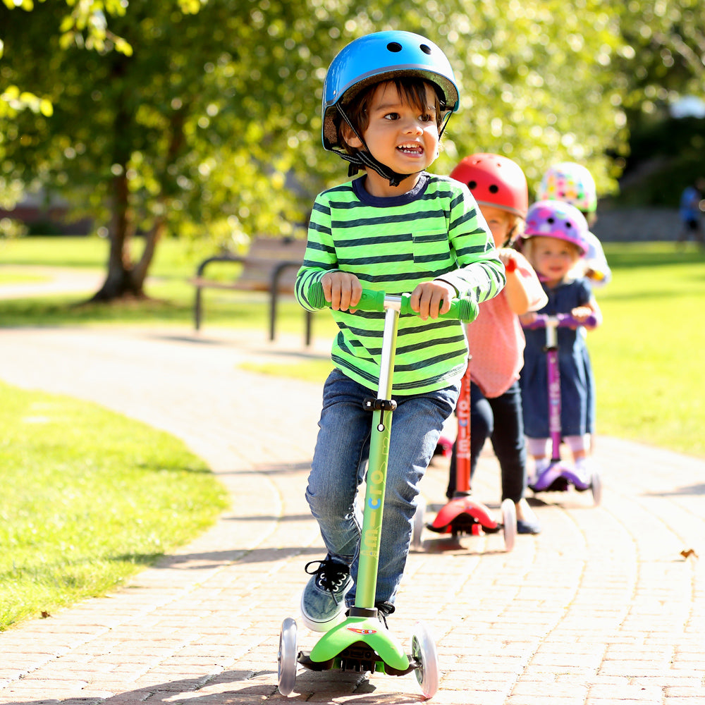Mini Micro 三合一豪華滑板車 綠