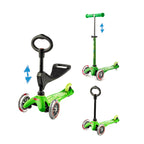 Mini Micro 三合一豪華滑板車 綠