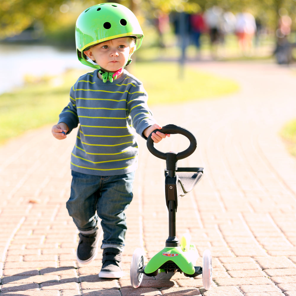 Mini Micro 三合一豪華滑板車 綠