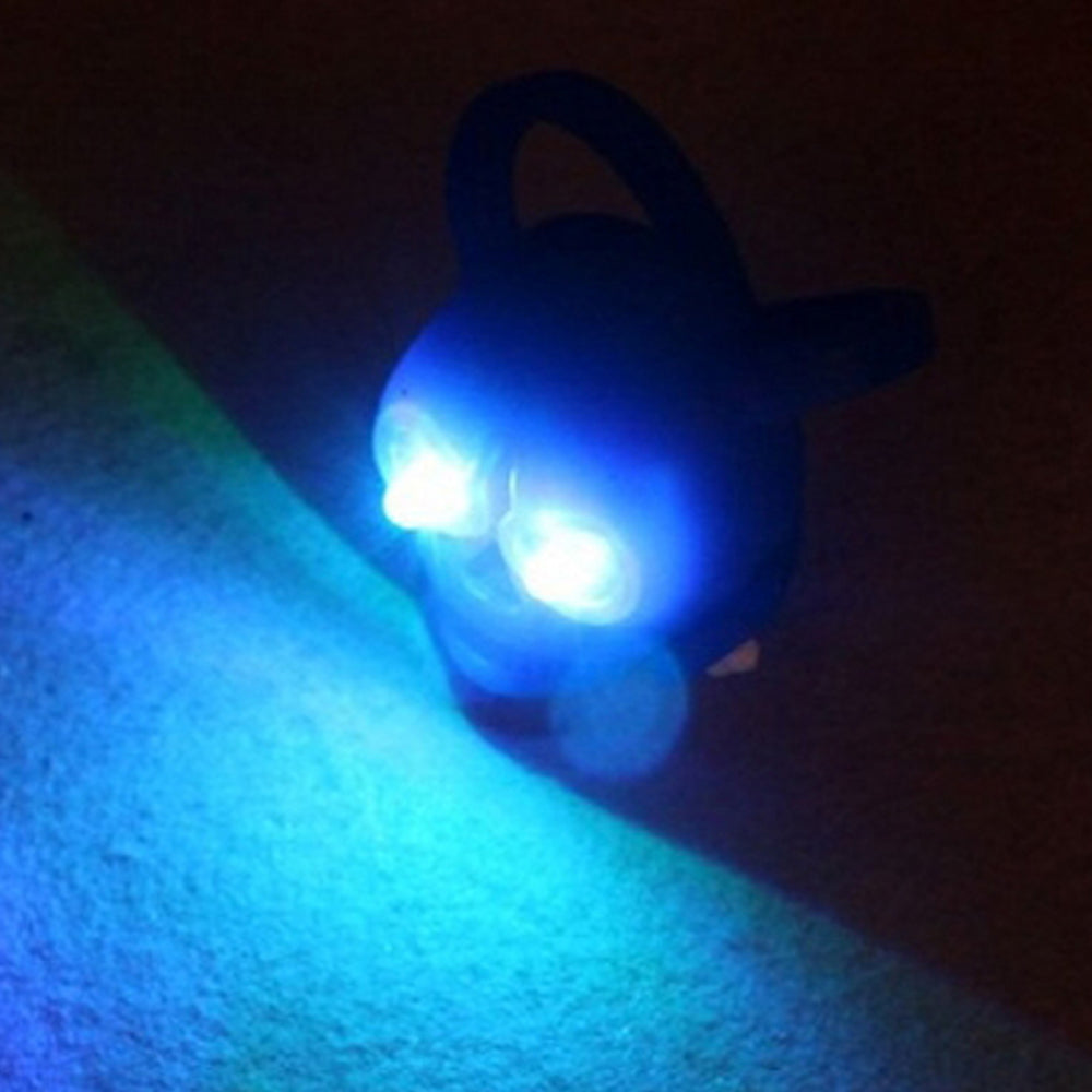 酷炫骷髏頭車燈 (藍色)