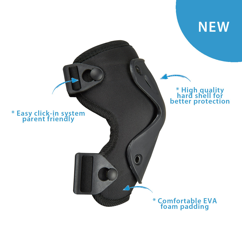 護肘與護膝組 S/M 碼（黑色）