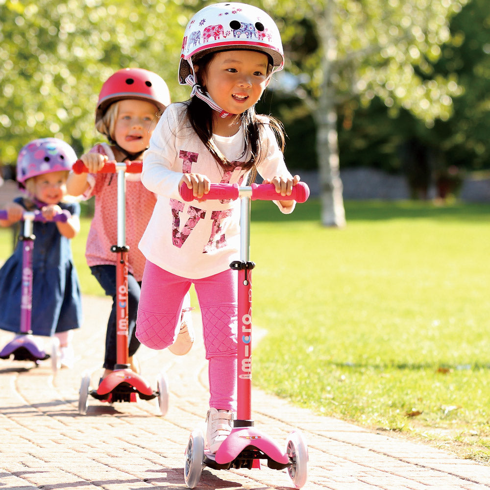 Mini Micro 豪華滑板車 粉紅色