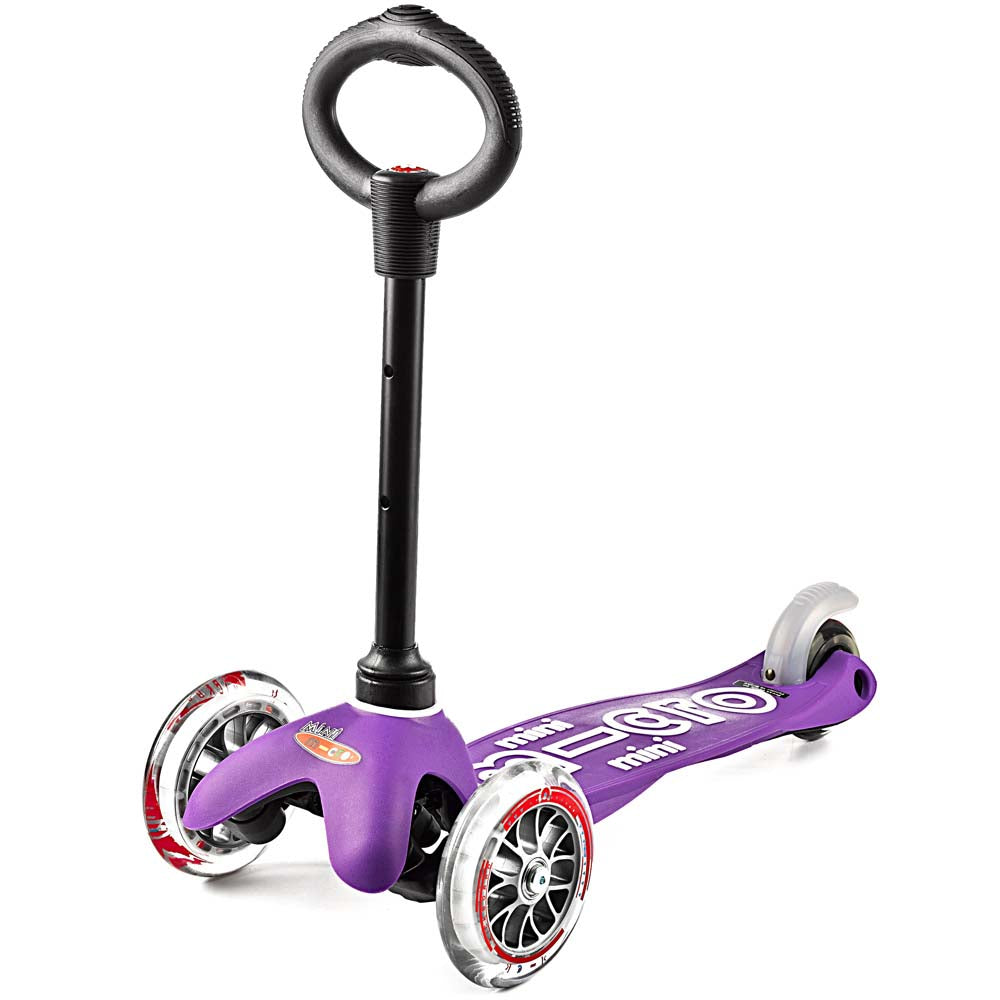 Mini Micro 三合一豪華滑板車 紫色