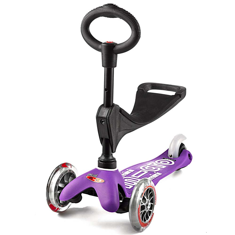 Mini Micro 三合一豪華滑板車 紫色