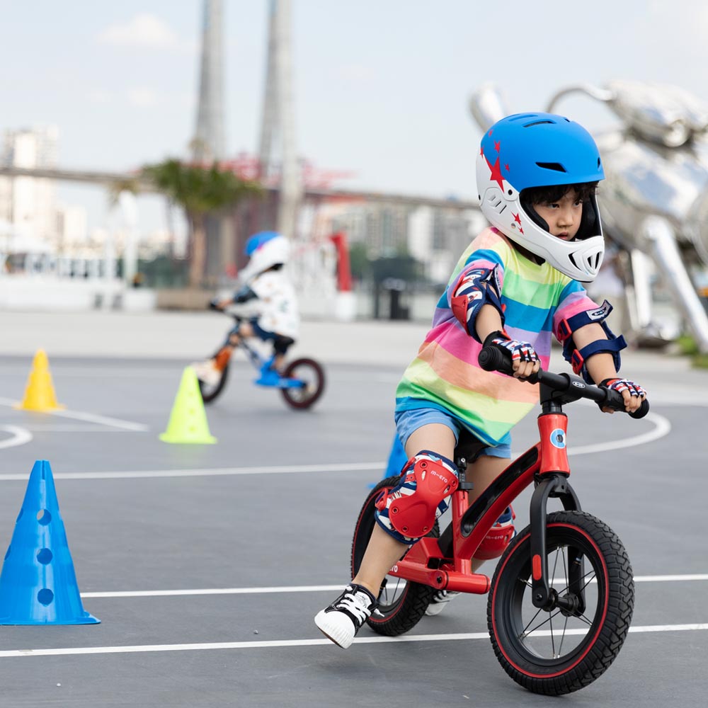 Micro Balance Bike Deluxe 紅色