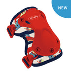 護肘與護膝 火箭圖案 S